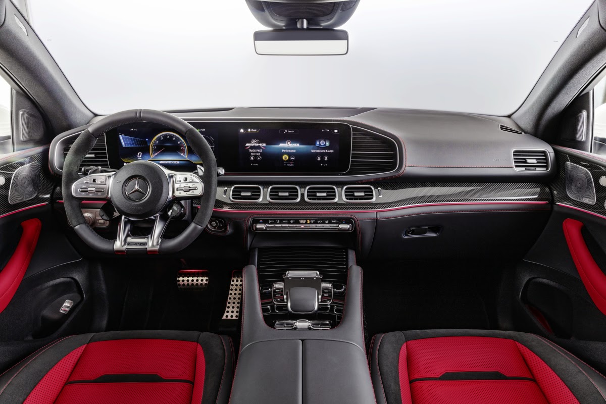 Nội thất xe Mercedes Benz GLE AMG Coupe