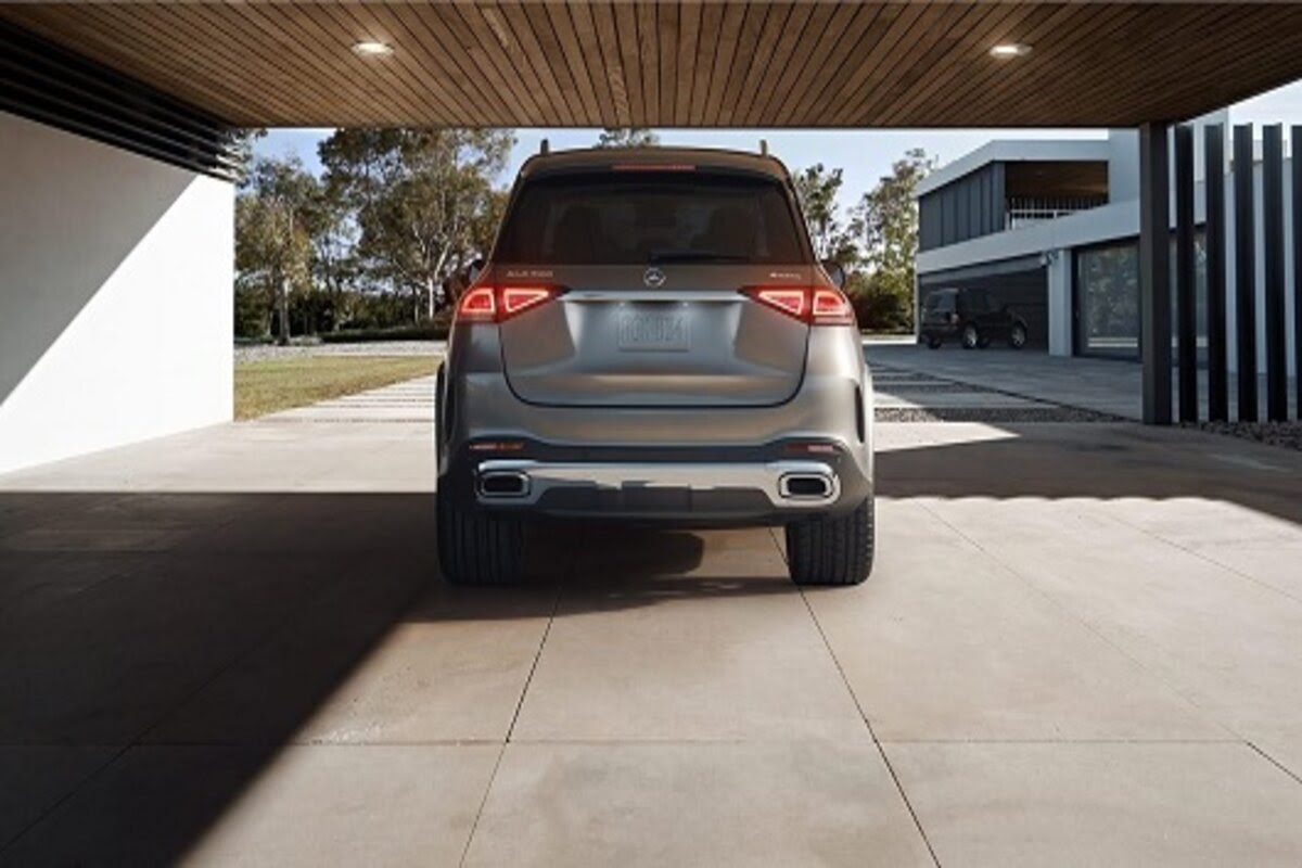 Đuôi xe Mercedes GLE